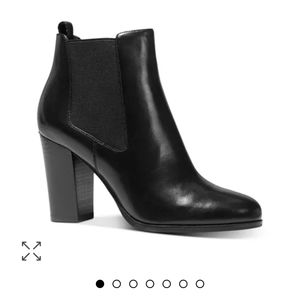 Michael Kors Lottie Leather Booties